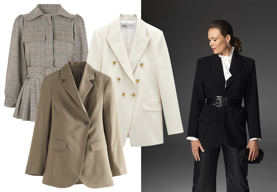 wsedrftgyh Høsttrend: Blazer med belte